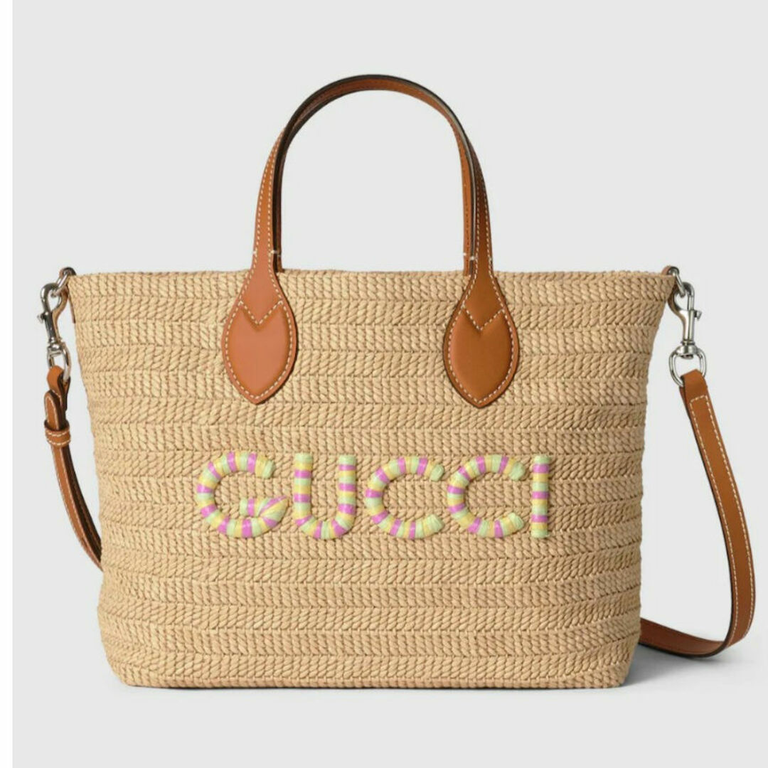 Gucci(グッチ)のGUCCI パッチ スモール トートバッグ レディースのバッグ(トートバッグ)の商品写真