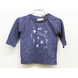 ボボショーズ(BOBO CHOSES)の【春物 新入荷!】▼ボボショーズ/BOBOHOSES▼74cm 長袖Tシャツ/長袖カットソー/ロンT 紫×白 【中古】 子服 キッズ ベビー服 baby 男の子 春秋 tops 313042(Ｔシャツ)