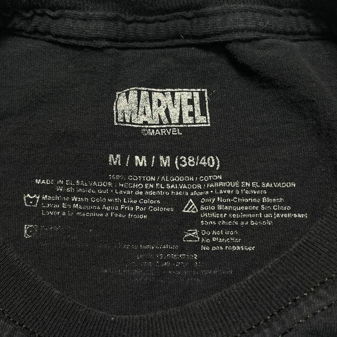 MARVEL(マーベル)の【MARVEL】マーベル　ヴェノム　ブラックTシャツ　Mサイズ　スパイダーマン メンズのトップス(Tシャツ/カットソー(半袖/袖なし))の商品写真