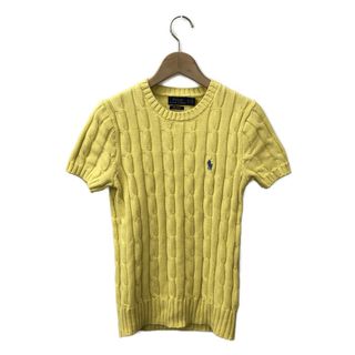 POLO RALPH LAUREN 半袖ニット    レディース XS(ニット/セーター)