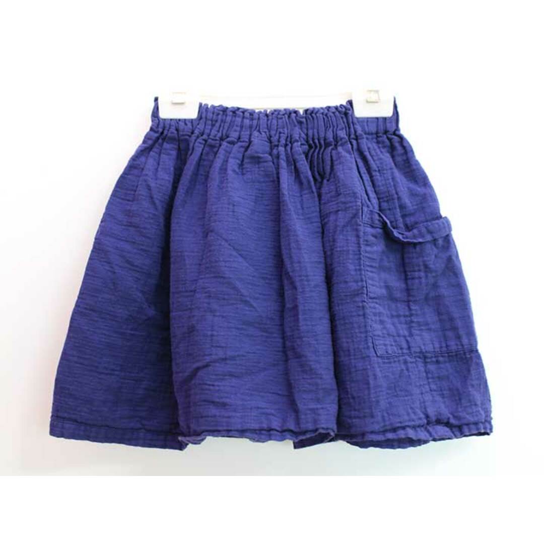 【春物 新入荷!】▼ボントン/BONTON▼128cm(8) スカート 紫系 【中古】 子供服 キッズ kids 女の子 春夏 bottoms 803042 キッズ/ベビー/マタニティのキッズ服女の子用(90cm~)(スカート)の商品写真