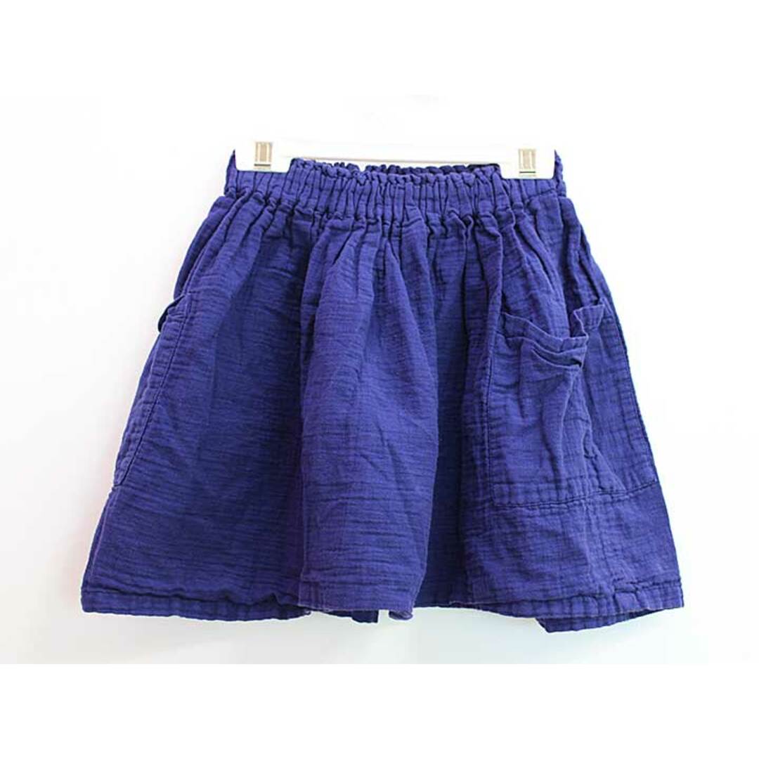 【春物 新入荷!】▼ボントン/BONTON▼128cm(8) スカート 紫系 【中古】 子供服 キッズ kids 女の子 春夏 bottoms 803042 キッズ/ベビー/マタニティのキッズ服女の子用(90cm~)(スカート)の商品写真