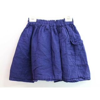 【春物 新入荷!】▼ボントン/BONTON▼128cm(8) スカート 紫系 【中古】 子供服 キッズ kids 女の子 春夏 bottoms 803042(スカート)