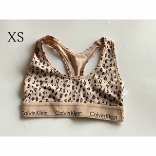 カルバンクライン(Calvin Klein)のXS★カルバンクライン ブラレットCalvin Klein 　コットン パット無(ブラ)