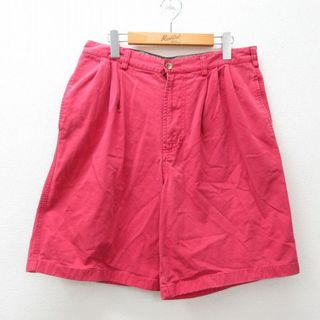 GAP - W33★古着 ギャップ GAP ショート チノ パンツ ショーツ チノパン メンズ 00年代 00s コットン ピンク 24apr15 中古 ボトムス 短パン ショーパン