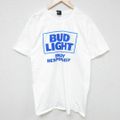 L★古着 ヘインズ Hanes 半袖 Tシャツ メンズ バドライト ビール コ…