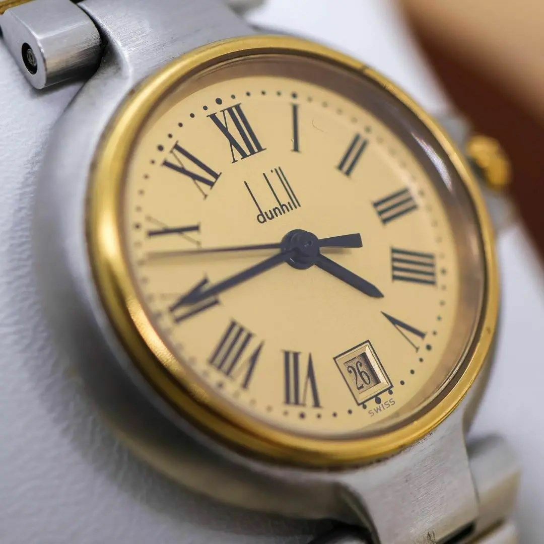 Dunhill(ダンヒル)の◆人気 稼働 dunhill 腕時計 ミレニアム デイト ボーイズ 新品電池 y レディースのファッション小物(腕時計)の商品写真