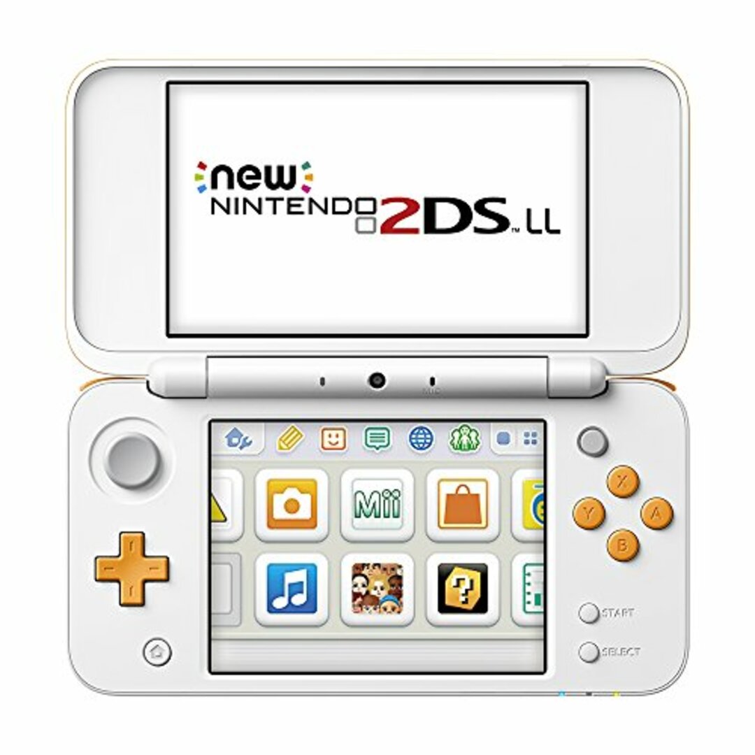 Newニンテンドー2DS LL ホワイト×オレンジ エンタメ/ホビーのゲームソフト/ゲーム機本体(その他)の商品写真