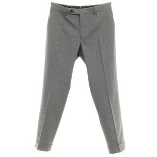 INCOTEX - 【中古】インコテックス INCOTEX SLOWEAR TEKNOSARTORIAL ポリエステルウール ドレススラックスパンツ グレー【サイズ48】【メンズ】