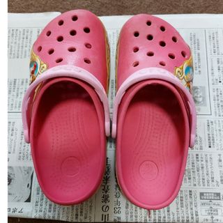 クロックス(crocs)のクロックス サンダル ディズニープリンセス ライツ 20cm(サンダル)