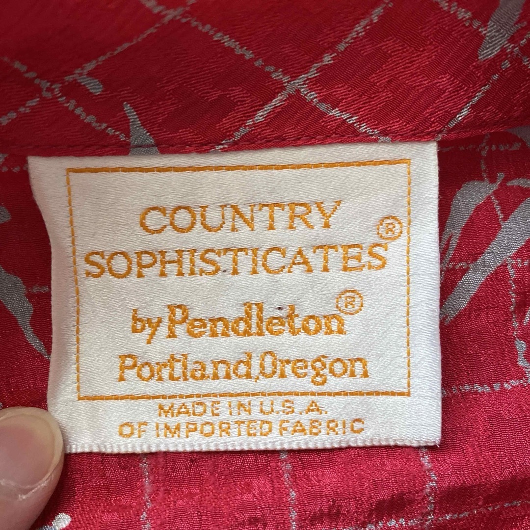 PENDLETON(ペンドルトン)のvintage 70's PENDLETON ブラウス ペンドルトン  USA製 レディースのトップス(シャツ/ブラウス(長袖/七分))の商品写真