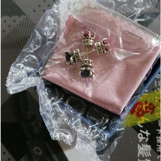 CROWNピアス(ピアス(両耳用))