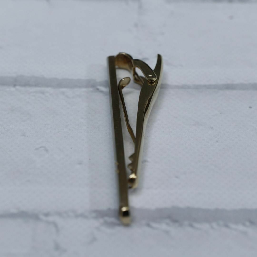 Yves Saint Laurent(イヴサンローラン)の【匿名配送】YSL イヴサンローラン タイピン ゴールド ロゴ シンプル 3 メンズのファッション小物(ネクタイピン)の商品写真