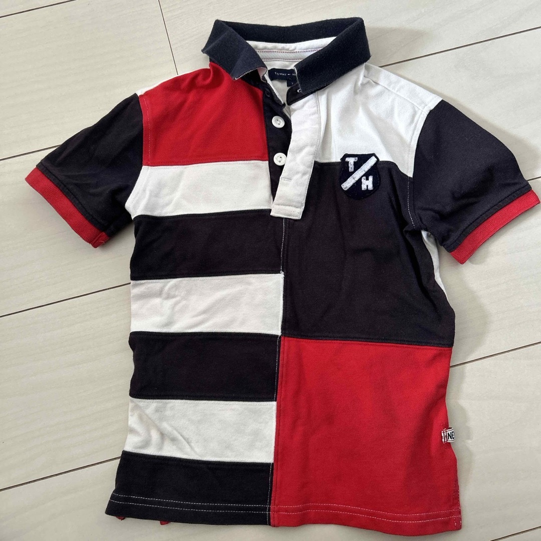 TOMMY HILFIGER(トミーヒルフィガー)のTommy☆ポロシャツ キッズ/ベビー/マタニティのキッズ服男の子用(90cm~)(Tシャツ/カットソー)の商品写真