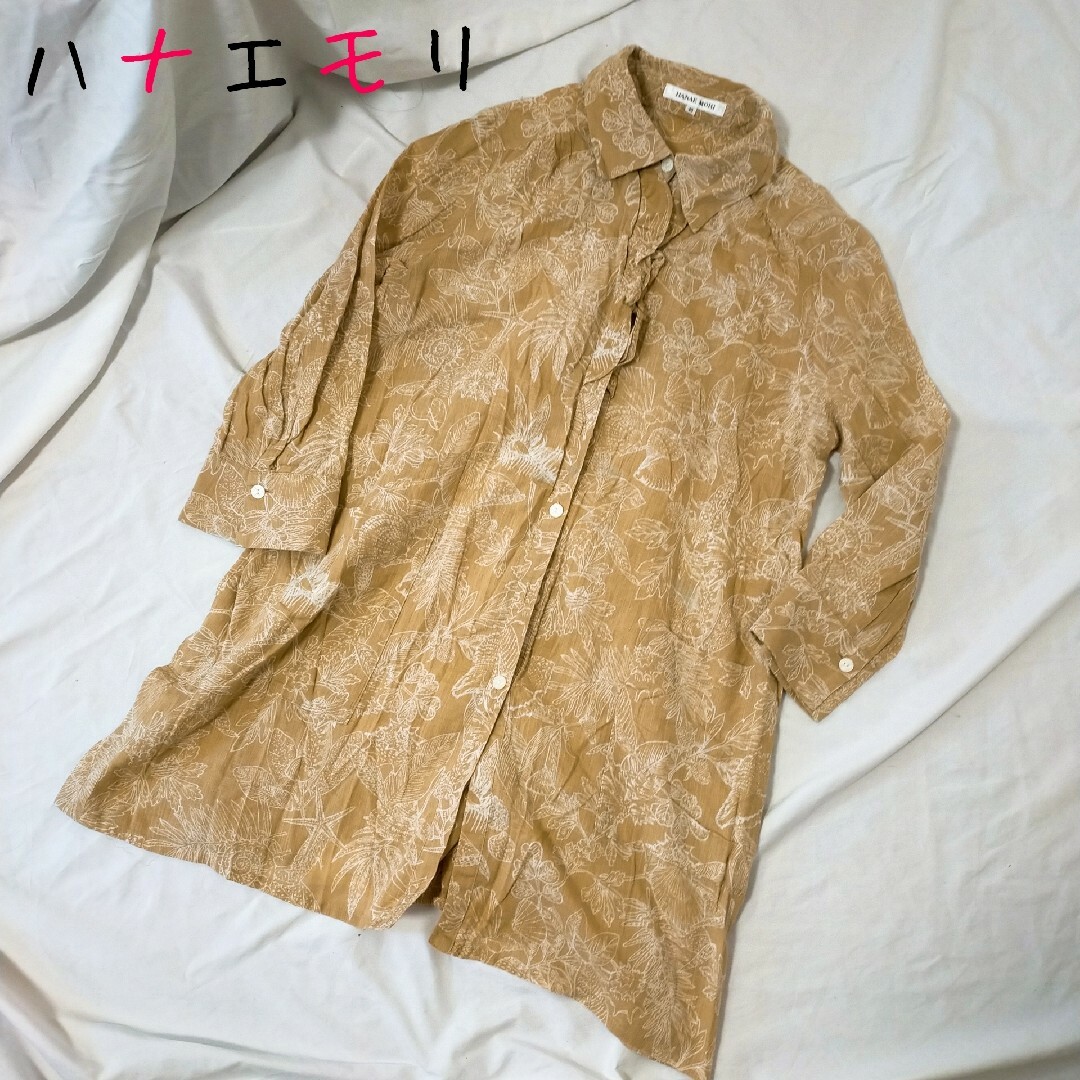 HANAE MORI(ハナエモリ)のHANAE MORI ハナエモリ ブラウス シャツ チュニック レディースのトップス(シャツ/ブラウス(長袖/七分))の商品写真