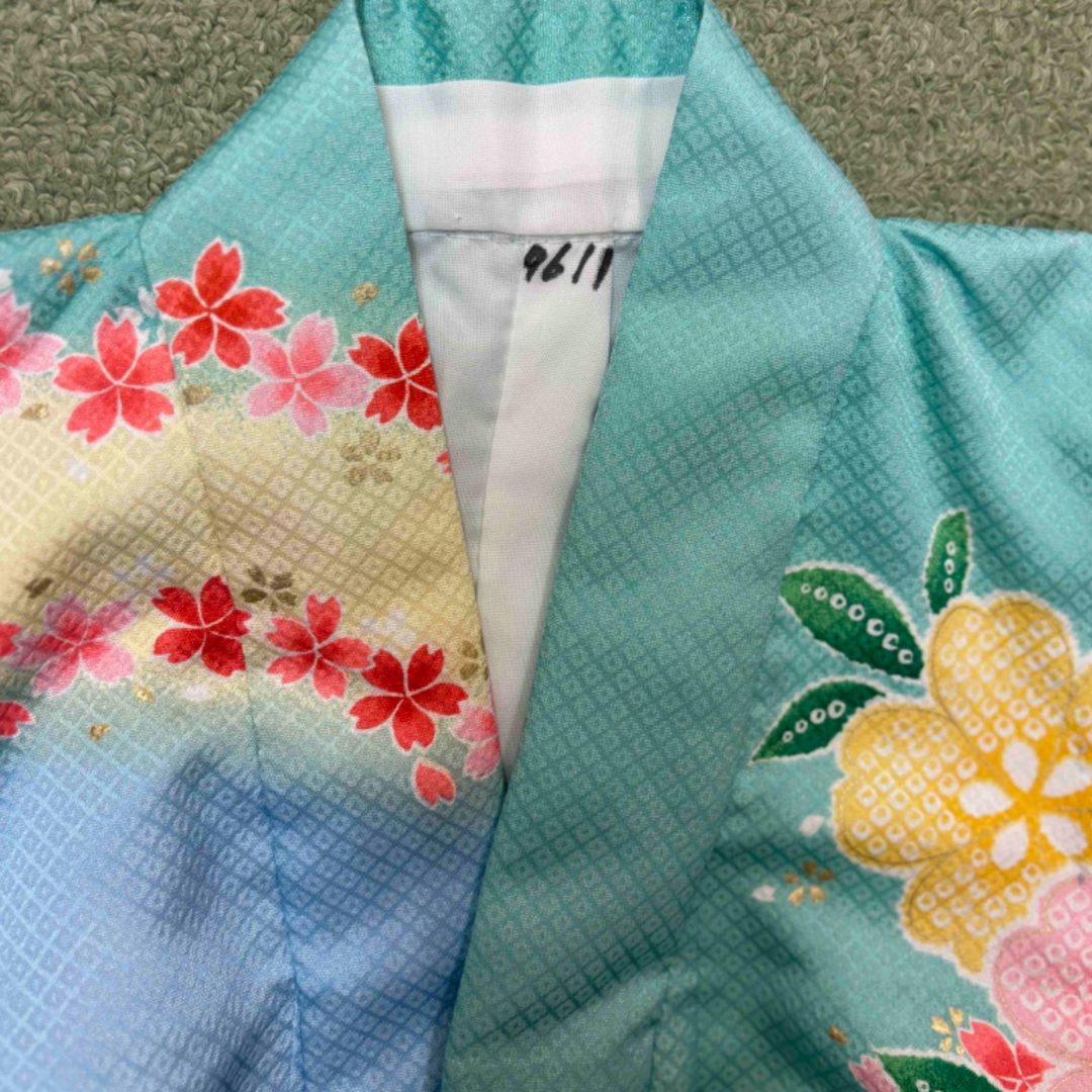 七五三　着物　7歳　七五三着物　女の子 キッズ/ベビー/マタニティのキッズ服女の子用(90cm~)(和服/着物)の商品写真