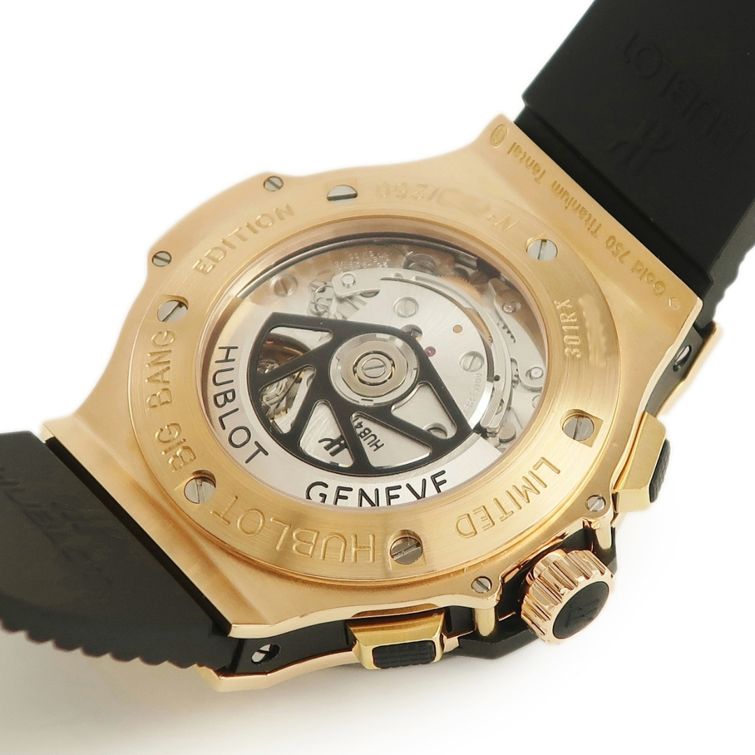 HUBLOT(ウブロ)のウブロ  ビッグバン クロノグラフ タンタル 301.PT.130.RX メンズの時計(腕時計(アナログ))の商品写真