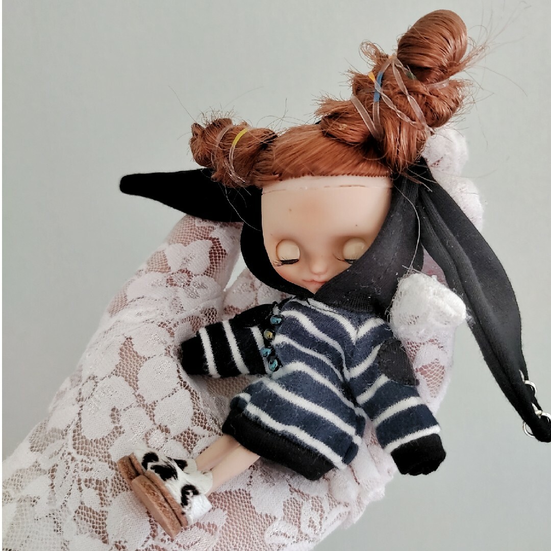 Takara Tomy(タカラトミー)のカスタムプチブライス アウトフィットセット PB011　MiddiePal ハンドメイドのぬいぐるみ/人形(人形)の商品写真