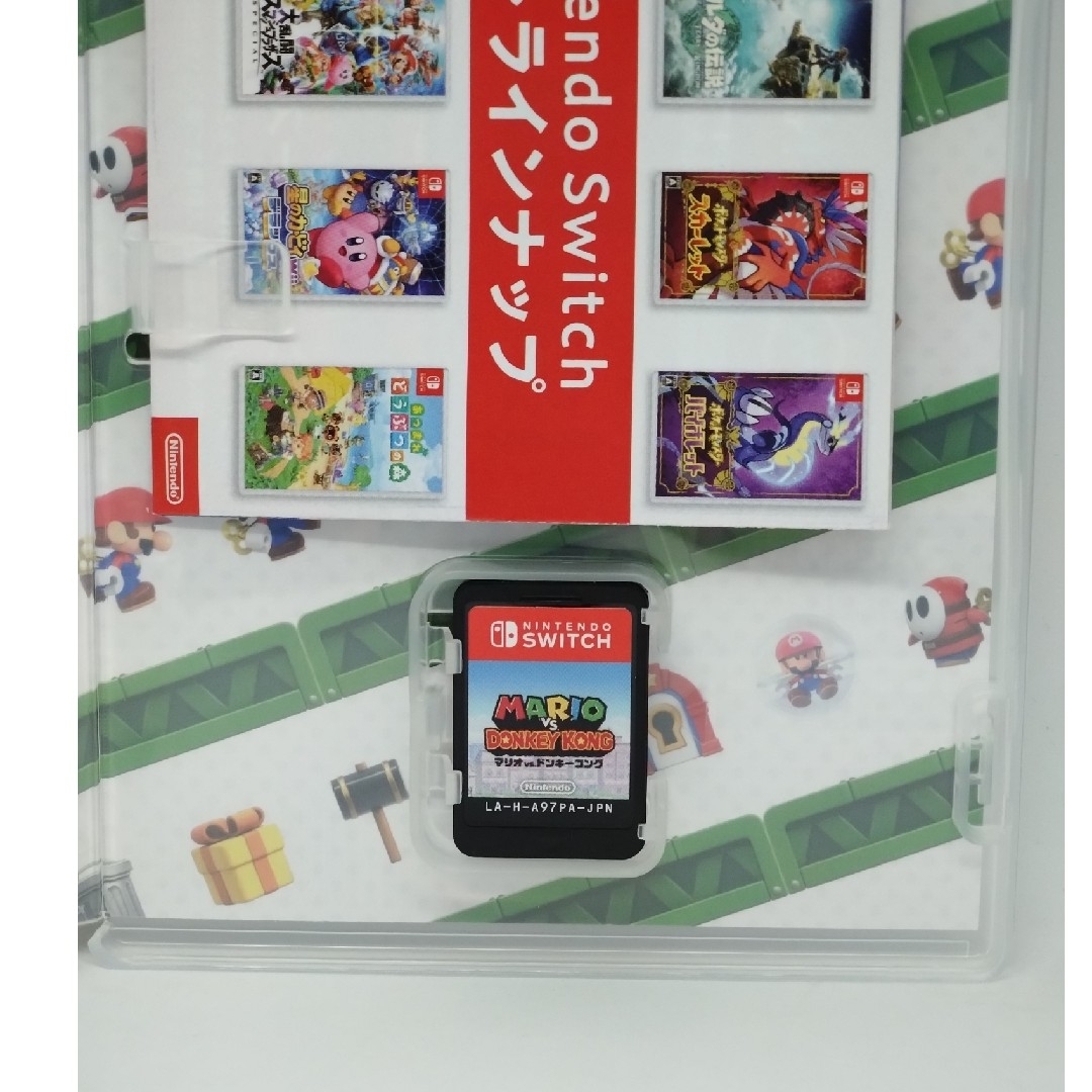 Nintendo Switch(ニンテンドースイッチ)のswitch マリオvs.ドンキーコング エンタメ/ホビーのゲームソフト/ゲーム機本体(家庭用ゲームソフト)の商品写真