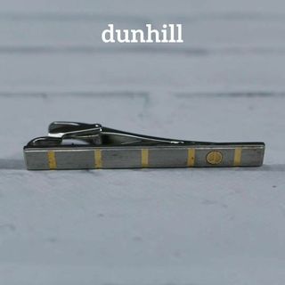 ダンヒル(Dunhill)の【匿名配送】ダンヒル タイピン シルバー ロゴ シンプル(ネクタイピン)