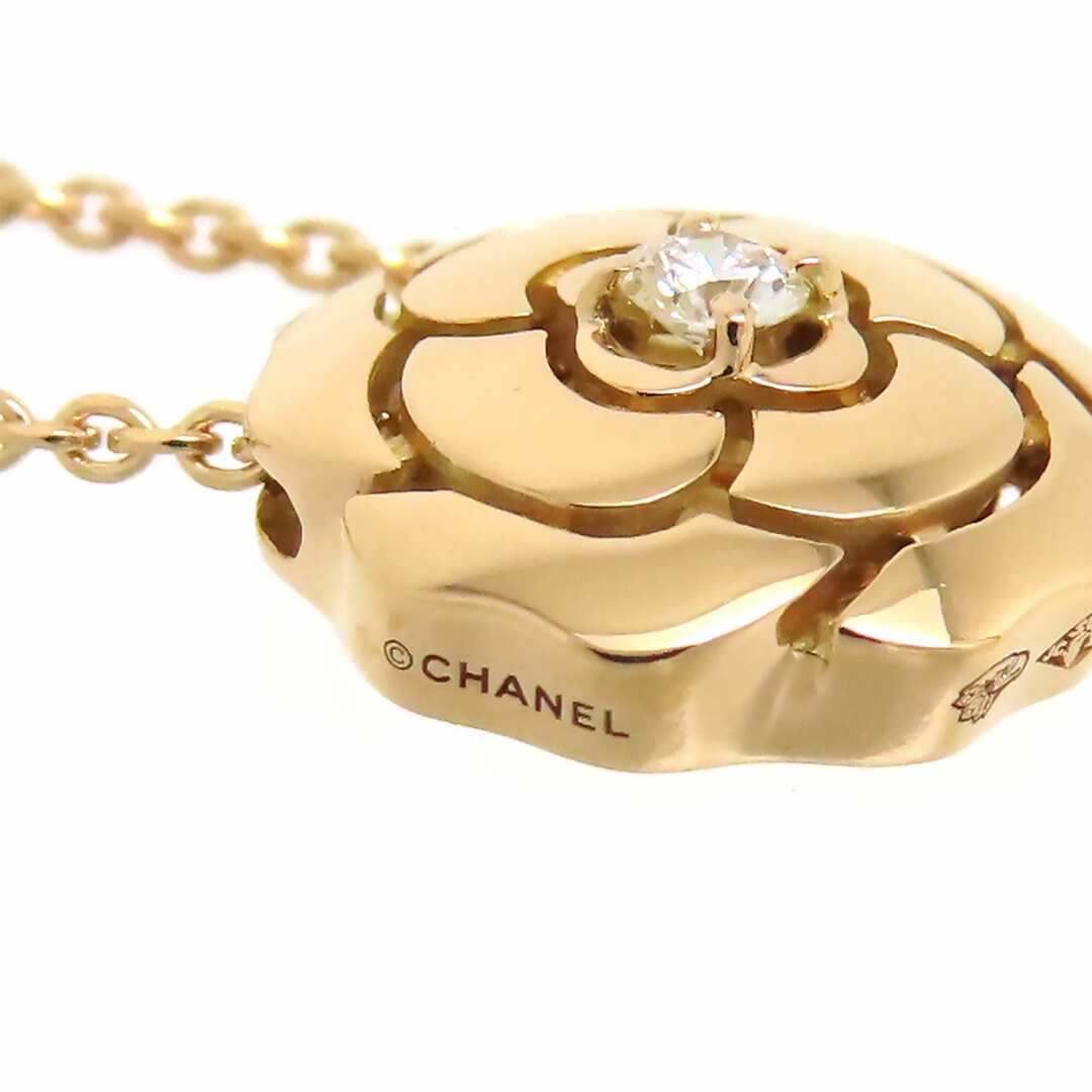 CHANEL(シャネル)のシャネル カメリア ネックレス J11660 Au750 (K18PG) レディース CHANEL 【中古】 【ジュエリー】 レディースのアクセサリー(ネックレス)の商品写真