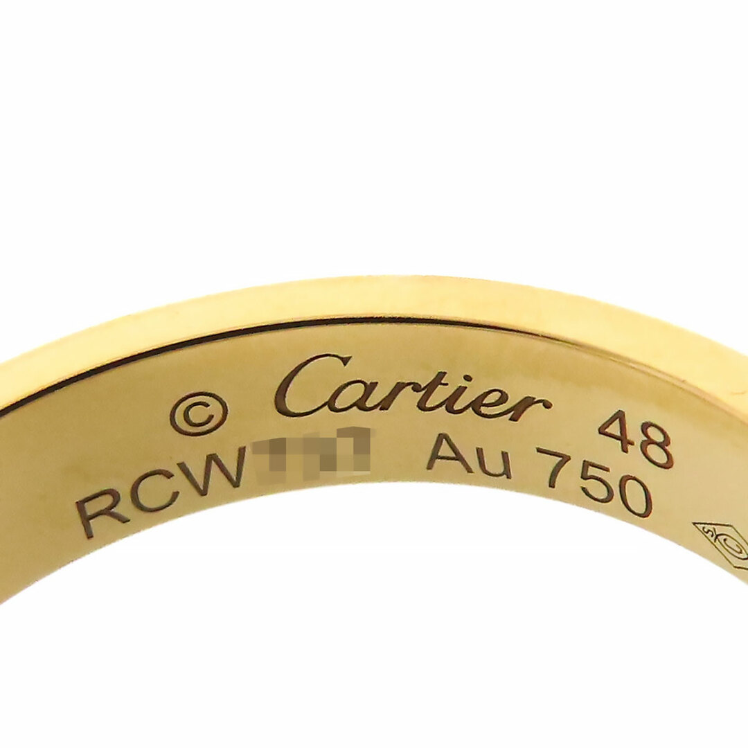 Cartier(カルティエ)のカルティエ ラブ ウェディング リング #48 B4085048 Au750 (K18YG) レディース CARTIER [美品] 【中古】 【ジュエリー】 レディースのアクセサリー(リング(指輪))の商品写真