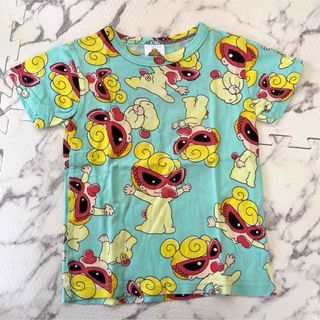 HYSTERIC MINI - ヒスミニ　ヒステリックミニ　Tシャツ　半袖　総柄　かわいい