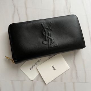 イヴサンローラン(Yves Saint Laurent)の348 美品 イヴサンローラン 長財布 ロングウォレット(財布)