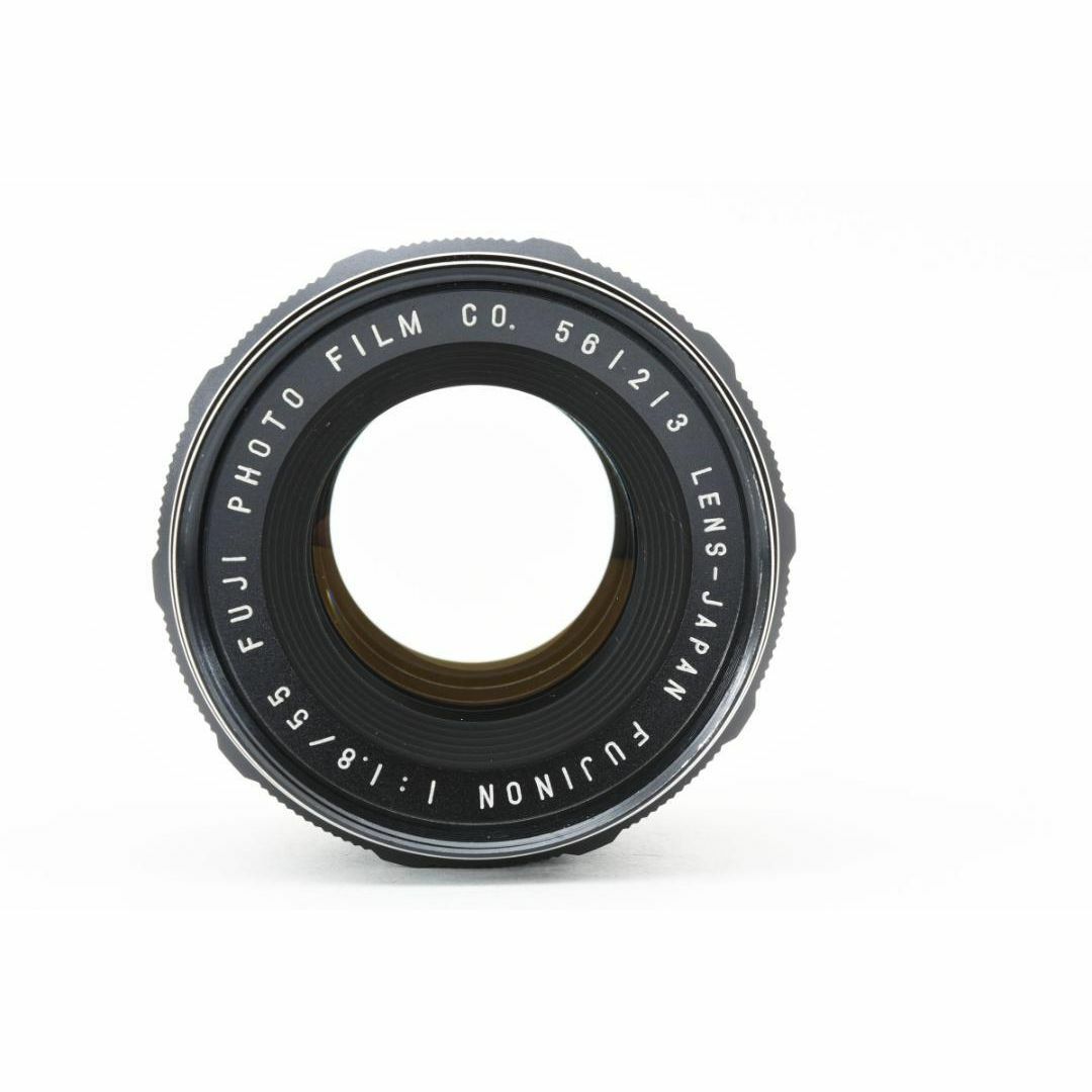 富士フイルム(フジフイルム)のFUJI FUJINON 55mm F1.8 レンズフィルター付 L898 スマホ/家電/カメラのカメラ(レンズ(単焦点))の商品写真