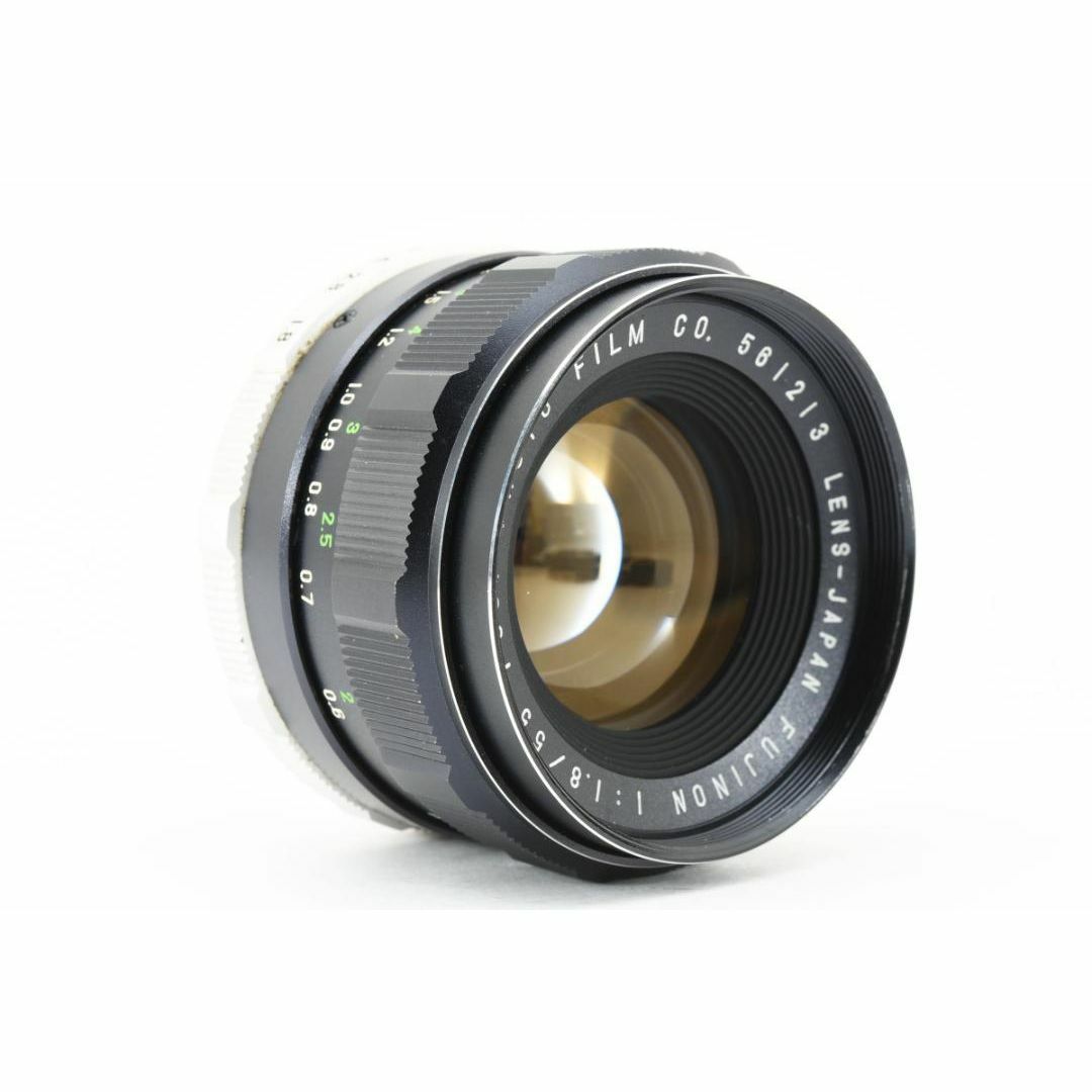 富士フイルム(フジフイルム)のFUJI FUJINON 55mm F1.8 レンズフィルター付 L898 スマホ/家電/カメラのカメラ(レンズ(単焦点))の商品写真