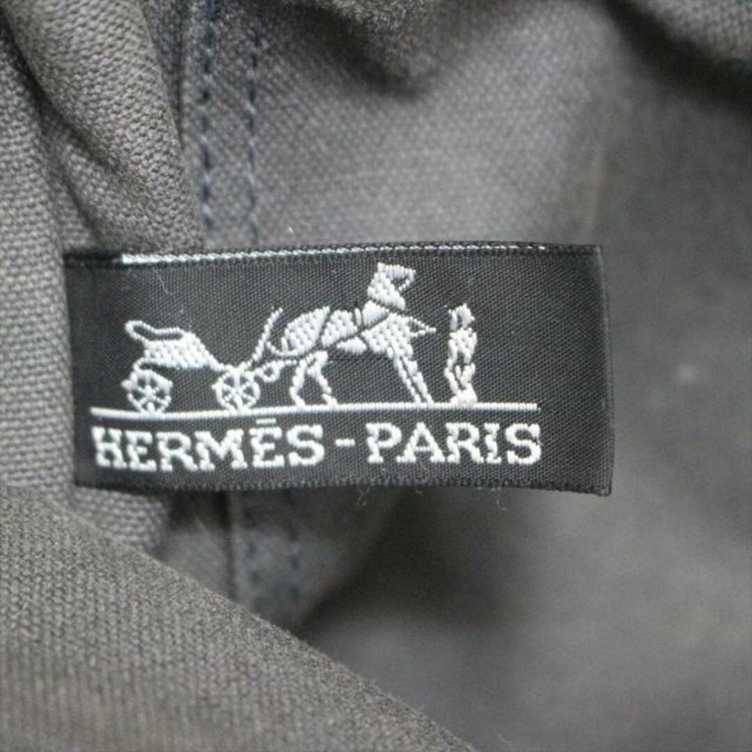 Hermes(エルメス)のHERMES(エルメス) トートバッグ フールトゥトートPM銀座限定 グレー×白×オレンジ キャンバス レディースのバッグ(トートバッグ)の商品写真