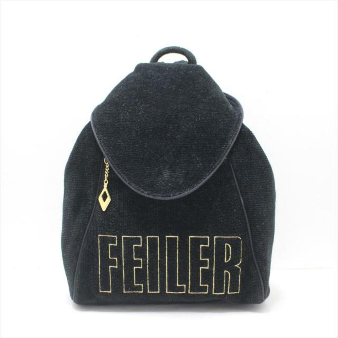 FEILER(フェイラー)のFEILER(フェイラー) ワンショルダーバッグ - 黒 2way パイル レディースのバッグ(その他)の商品写真