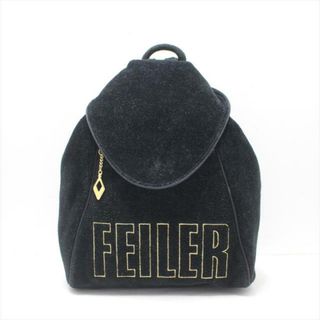 フェイラー(FEILER)のFEILER(フェイラー) ワンショルダーバッグ - 黒 2way パイル(その他)