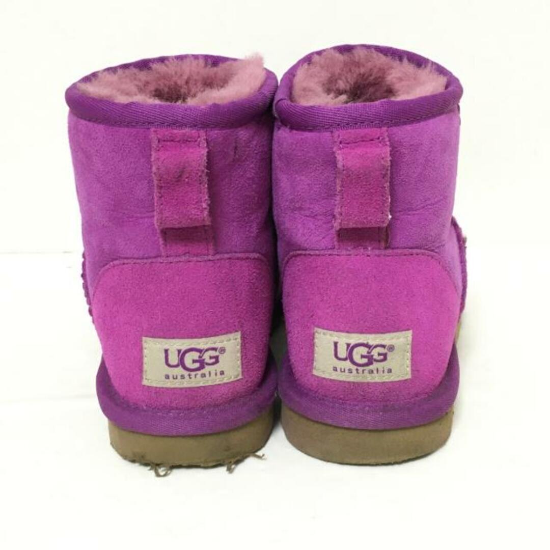 UGG(アグ)のUGG(アグ) ショートブーツ 23 レディース - N5854 ライトパープル ムートン レディースの靴/シューズ(ブーツ)の商品写真