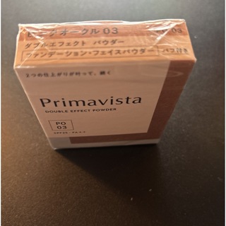 プリマヴィスタ(Primavista)のプリマヴィスタ ダブルエフェクト パウダー ピンクオークル03(9.0g)(ファンデーション)