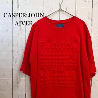 CASPER JOHN AIVER キャスパージョン アイバー 半袖 Tシャツ(Tシャツ/カットソー(半袖/袖なし))