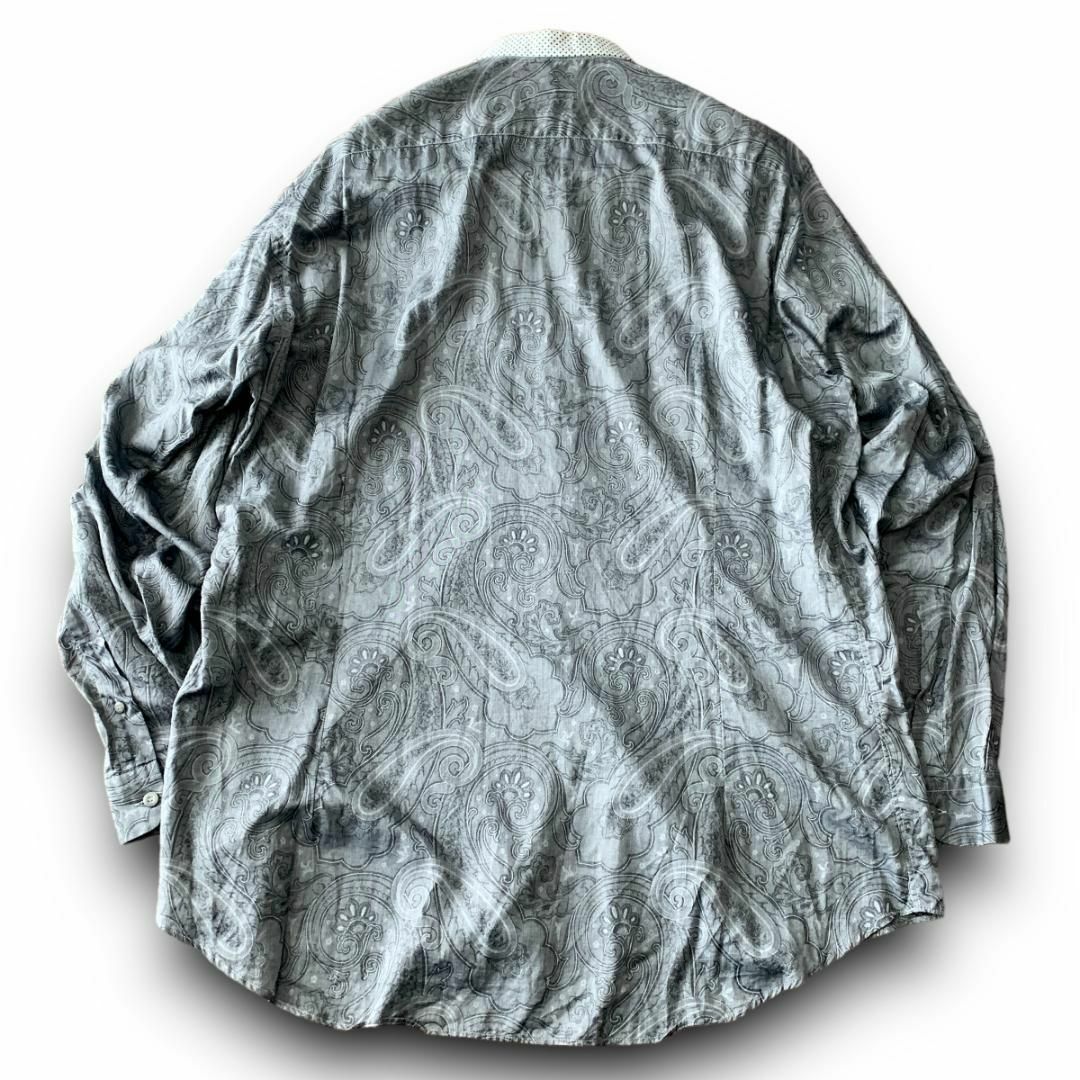 ETRO(エトロ)のC17 美品 45 XXL前後『エトロ』イタリアンコットン ペイズリー シャツ メンズのトップス(Tシャツ/カットソー(七分/長袖))の商品写真