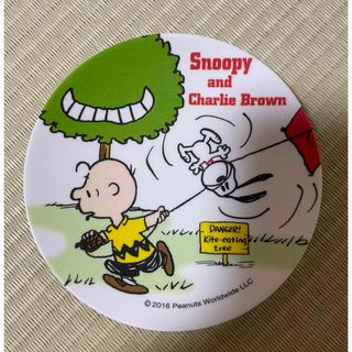 スヌーピー(SNOOPY)のスヌーピーメラミン皿(小さめサイズ)(食器)