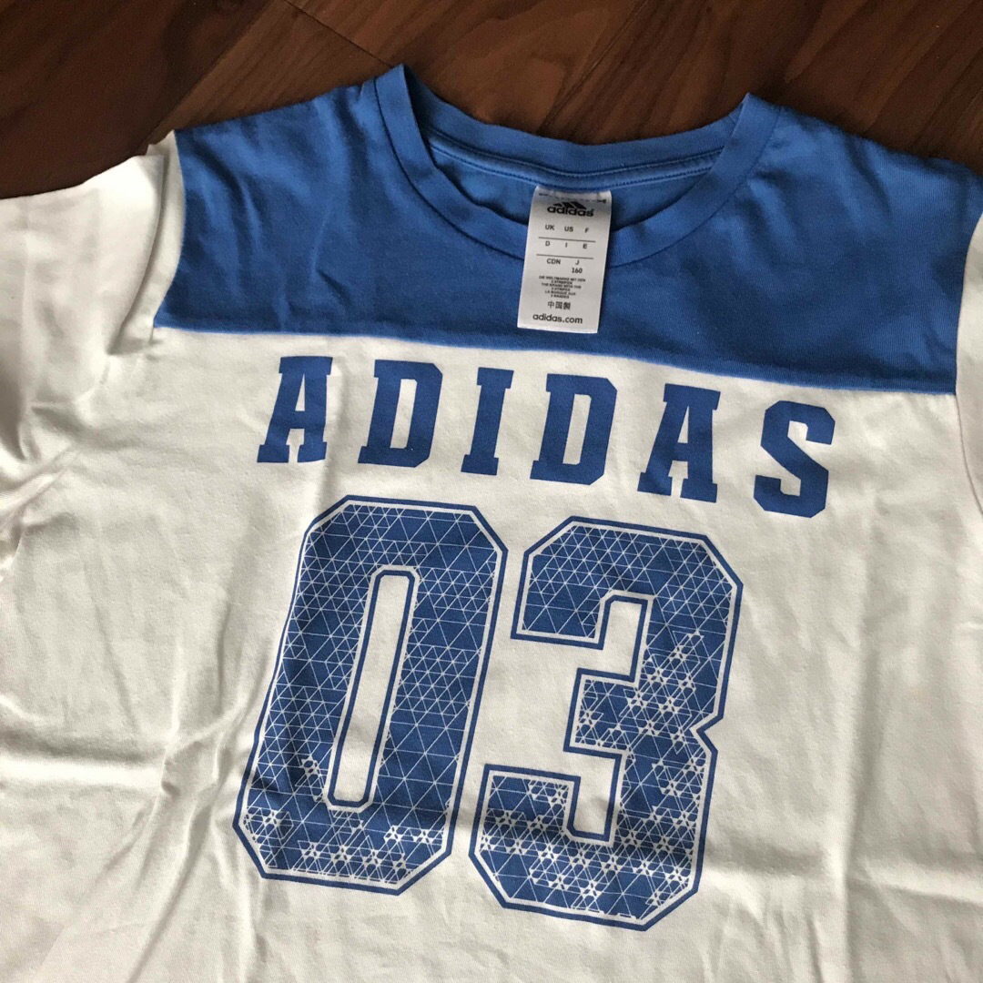 adidas(アディダス)の訳あり　アディダス　Tシャツ　エドウィン　短パン　160 キッズ/ベビー/マタニティのキッズ服男の子用(90cm~)(Tシャツ/カットソー)の商品写真