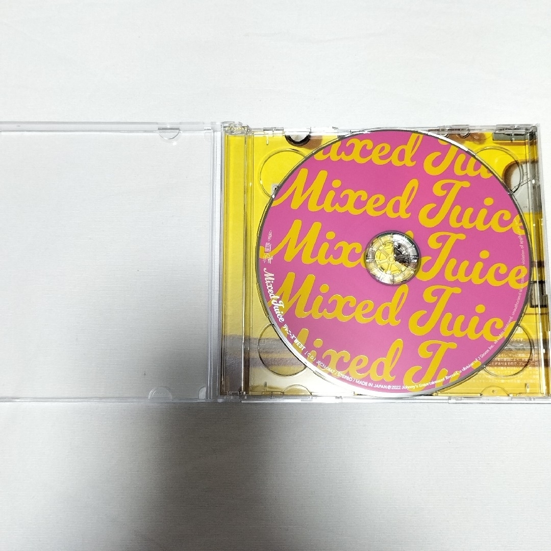 ジャニーズWEST(ジャニーズウエスト)のジャニーズWEST/Mixed Juice　初回盤B　アルバム　中古 エンタメ/ホビーのCD(ポップス/ロック(邦楽))の商品写真