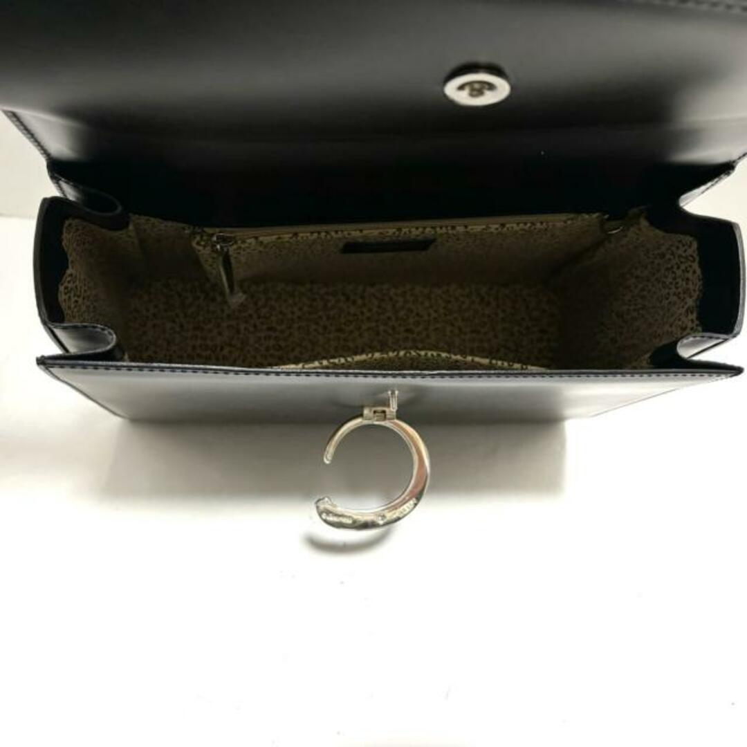 Cartier(カルティエ)のCartier(カルティエ) ハンドバッグ美品  パンテール 黒 レザー レディースのバッグ(ハンドバッグ)の商品写真