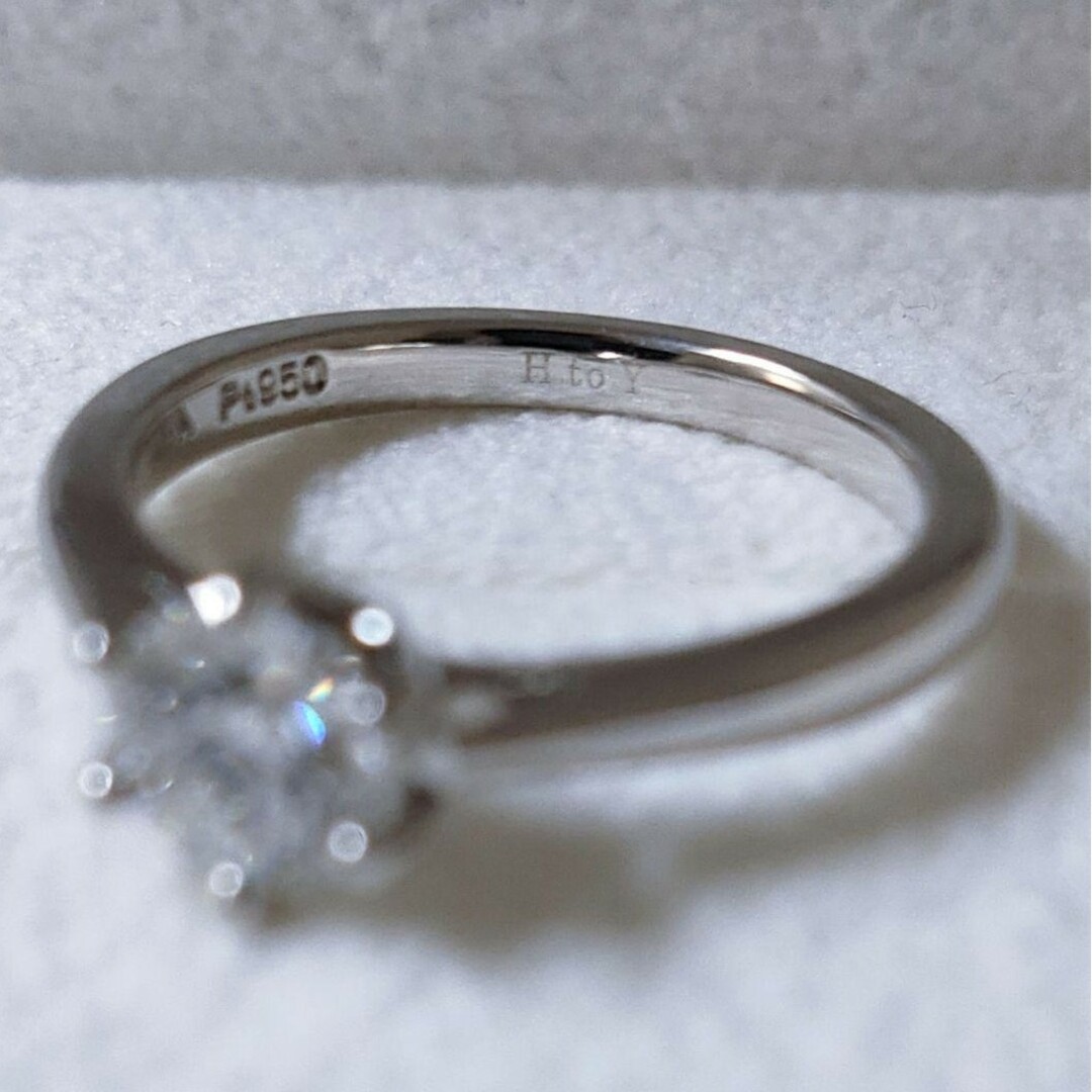 まいCOCO様専用 ポルターダ ダイヤモンド リング Pt950 0.42ct レディースのアクセサリー(リング(指輪))の商品写真