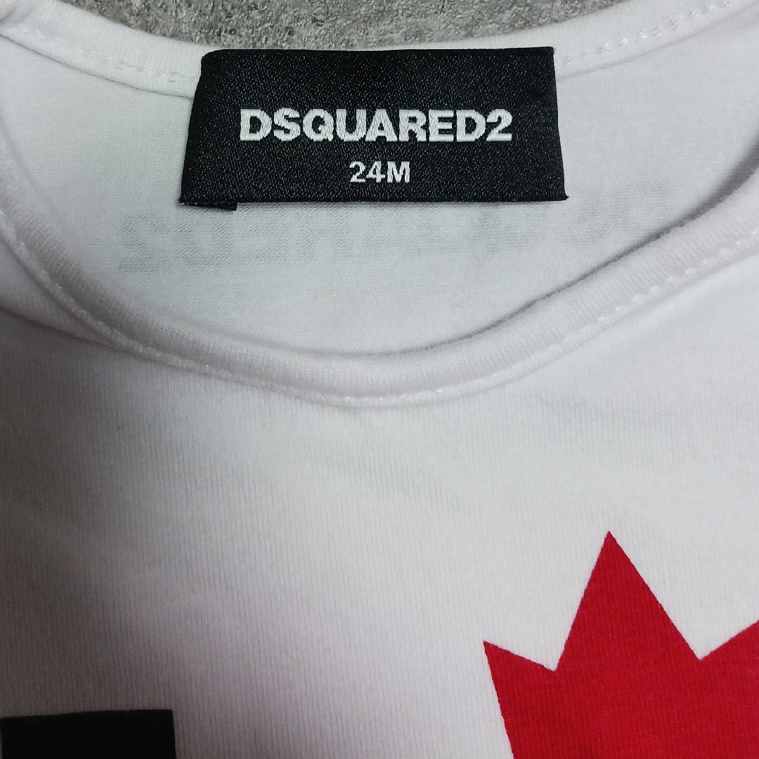 DSQUARED2(ディースクエアード)の【未使用品】DSQUARED2  長袖ロンパース  ベビー キッズ/ベビー/マタニティのベビー服(~85cm)(ロンパース)の商品写真