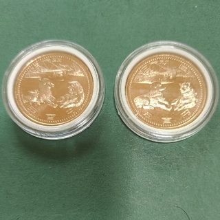 南極地域観測50周年記念500円ニッケル黄銅貨(貨幣)