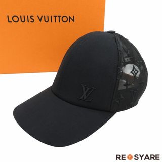 LOUIS VUITTON - 極美品 ルイヴィトン 2022SS M77114 キャップ ベースボール モノグラム メッシュ フロントパネル LVイニシャル 帽子 46432