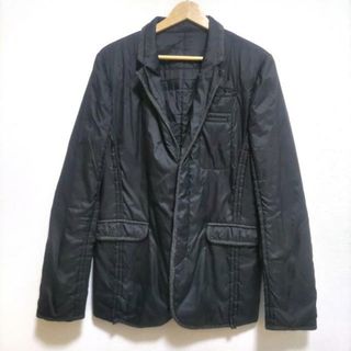 アンダーカバー(UNDERCOVER)のUNDER COVER(アンダーカバー) コート サイズ3 L メンズ美品  - 黒 長袖/中綿/秋/春(その他)