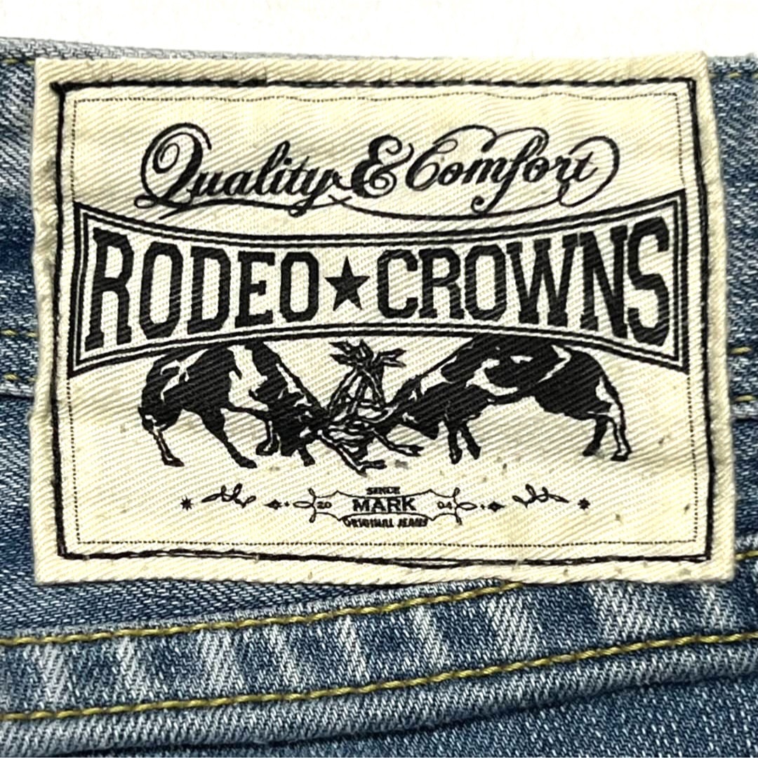 RODEO CROWNS(ロデオクラウンズ)のロデオクラウンズ  0595AA12-0920-15 スリム ストレッチ W27 レディースのパンツ(デニム/ジーンズ)の商品写真