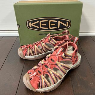 キーン(KEEN)のkeenキーン◾︎ウィメンズ WHISPER サンダル 38 24.5(サンダル)