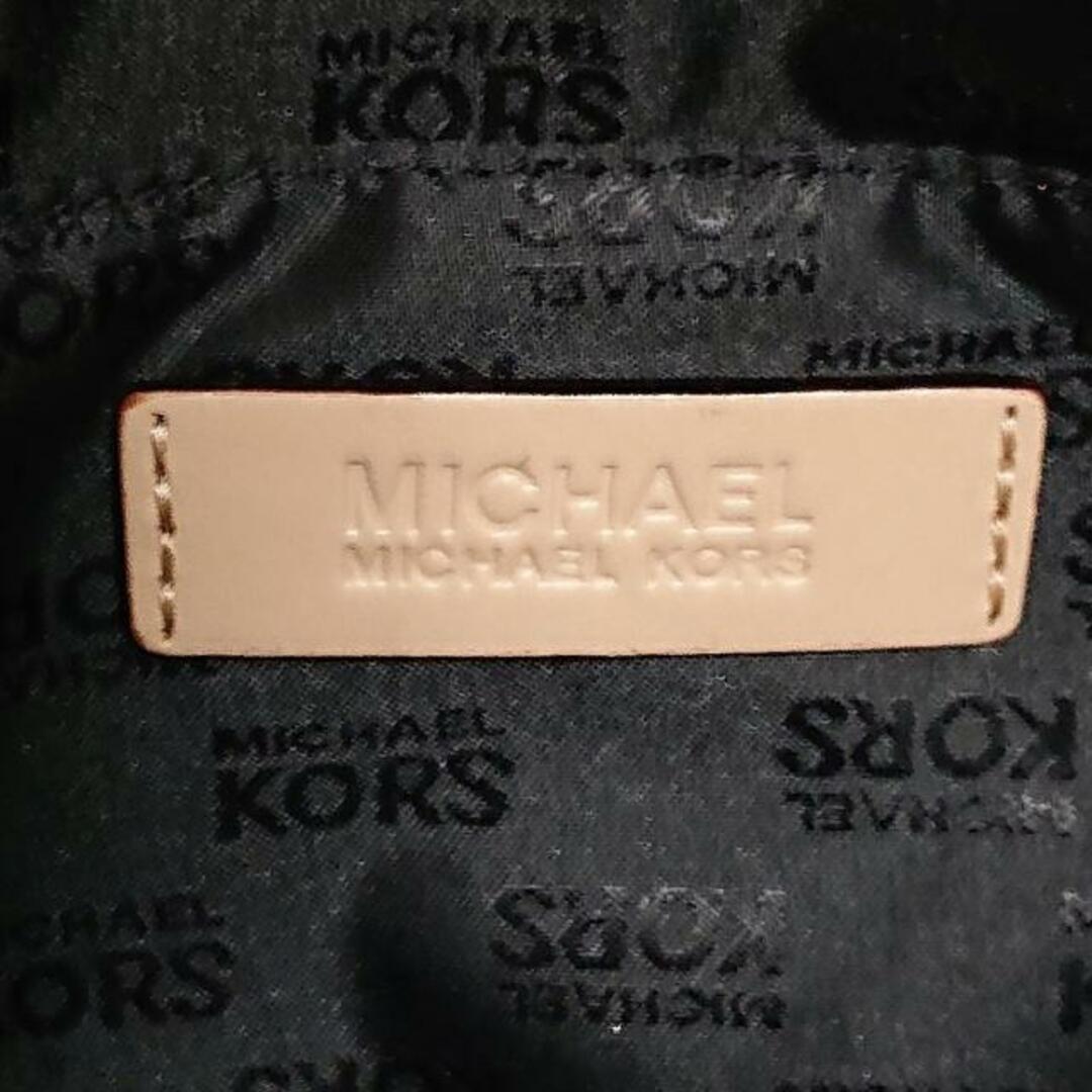 Michael Kors(マイケルコース)のMICHAEL KORS(マイケルコース) ショルダーバッグ - 黒×ベージュ レザー レディースのバッグ(ショルダーバッグ)の商品写真