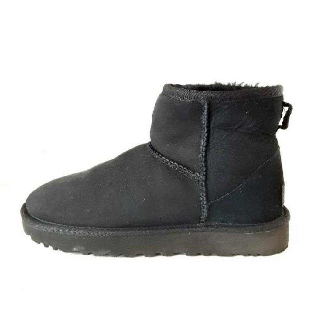 UGG(アグ)のUGG(アグ) ショートブーツ JAPAN 23.0 レディース - 1016222 黒 ムートン レディースの靴/シューズ(ブーツ)の商品写真